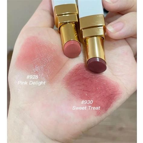 chanel pink delight lip|Chanel rouge coco gloss.